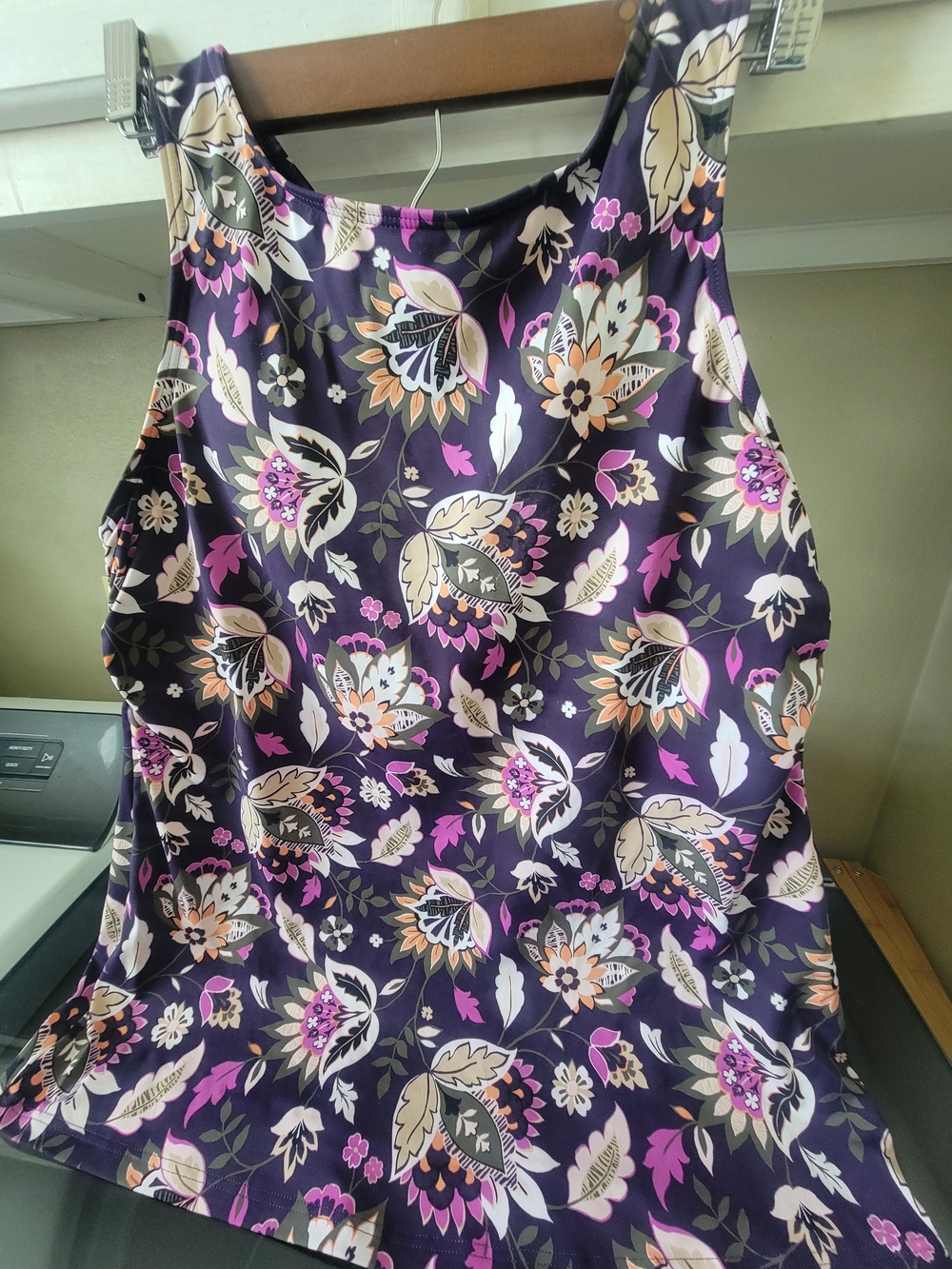 Lands End High Neck Tankini